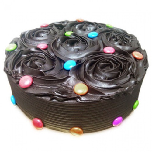 Chocolate Flower Cake Delivery in Ghaziabad