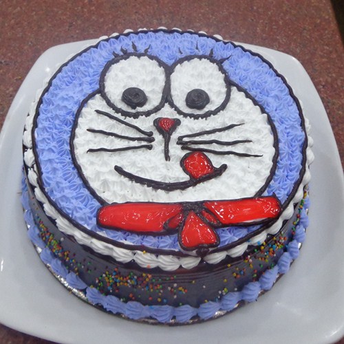 Doraemon Face Cake Delivery in Ghaziabad