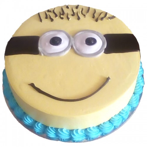 Minion Cream Cake Delivery in Ghaziabad