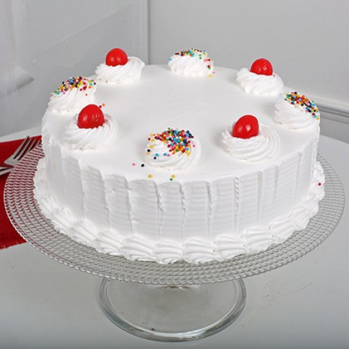 Fresh Vanilla Cake Delivery in Ghaziabad
