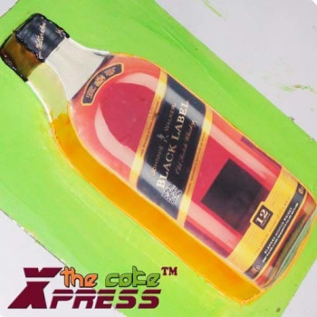 Black Label Whiskey Cake