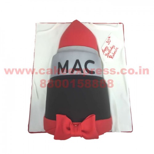 MAC Lipstick Cake Delivery in Ghaziabad
