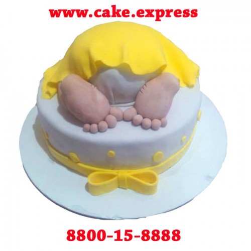 Baby Shower Designer Cake Delivery in Ghaziabad