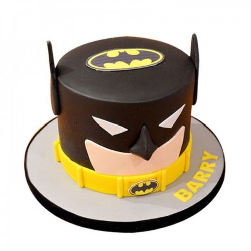 Batman Mask Fondant Cake Delivery in Ghaziabad
