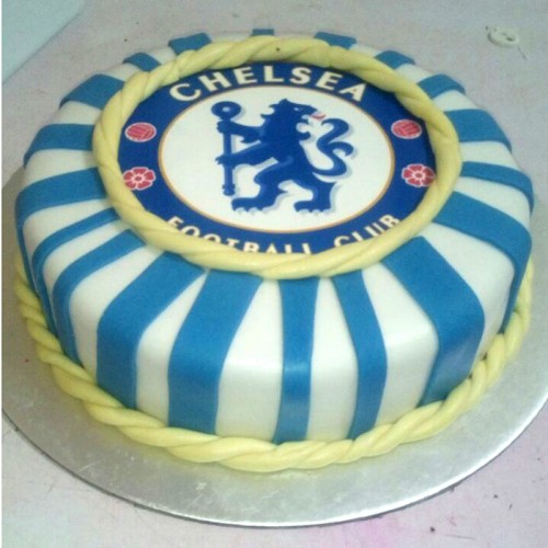 Chelsea Soccer Club Customized Cake Delivery in Ghaziabad