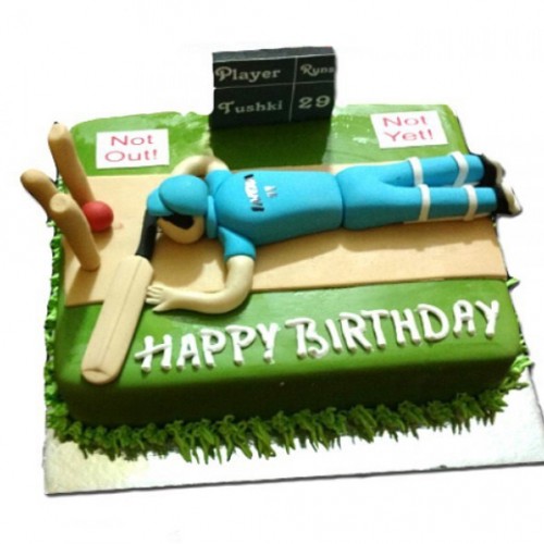 Cricket Themed Cake Delivery in Ghaziabad