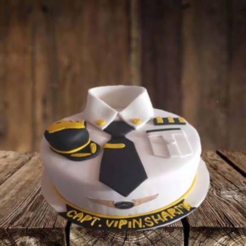 Airline Pilot Dress Customized Cake Delivery in Ghaziabad