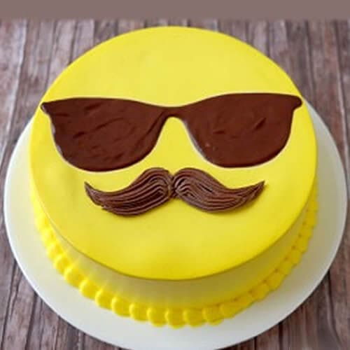 Cool DAD Emoji Cake Delivery in Ghaziabad