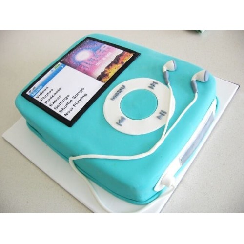 iPod Shape Fondant Cake Delivery in Ghaziabad