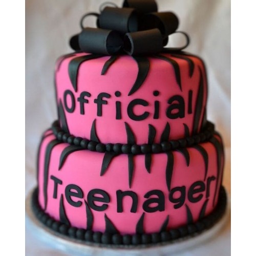 Official Teenager Fondant Cake Delivery in Ghaziabad