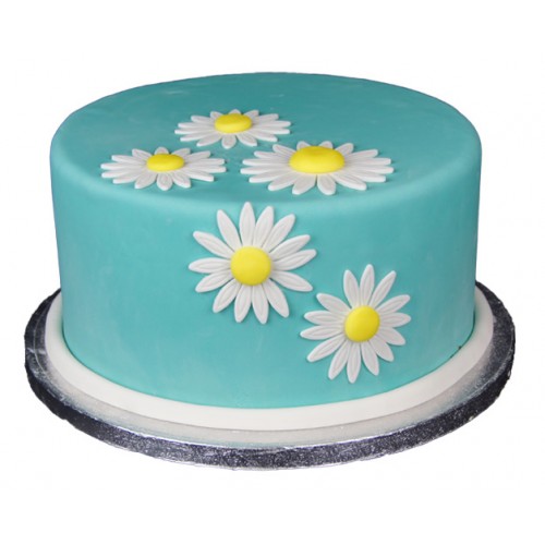Spring Daisies Fondant Cake Delivery in Ghaziabad