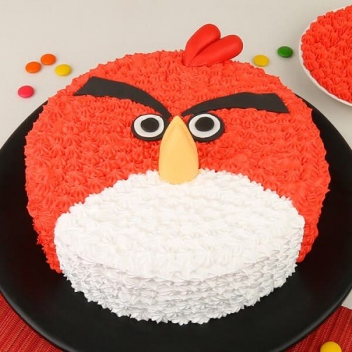 Angry Bird Cream Cake Delivery in Ghaziabad