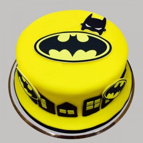 Batman Chocolate Fondant Cake Delivery in Ghaziabad