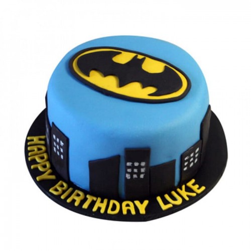 Batman & Gotham City Fondant Cake Delivery in Ghaziabad