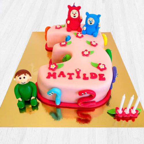 Billy Bam Bam Fondant Cake Delivery in Ghaziabad