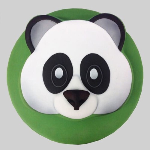 Cute Panda Face Fondant Cake Delivery in Ghaziabad Cute Panda Face Fondant Cake Delivery in Ghaziabad