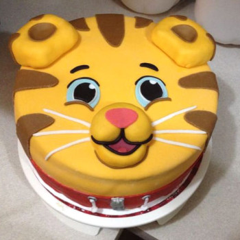 Daniel Tiger Birthday Cake