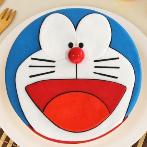 Enticing Doraemon Fondant Cake Delivery in Ghaziabad