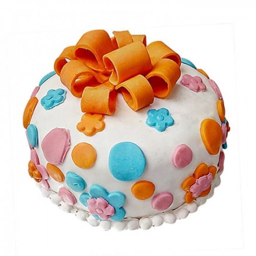Fondant Baby Bash Cake Delivery in Ghaziabad