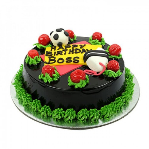 Happy Birthday Boss Chocolate Cake Delivery in Ghaziabad