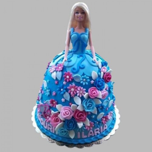 Heavenly Barbie Fondant Cake Delivery in Ghaziabad