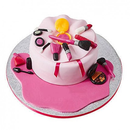 Make Up Bag Fondant Cake Delivery in Ghaziabad
