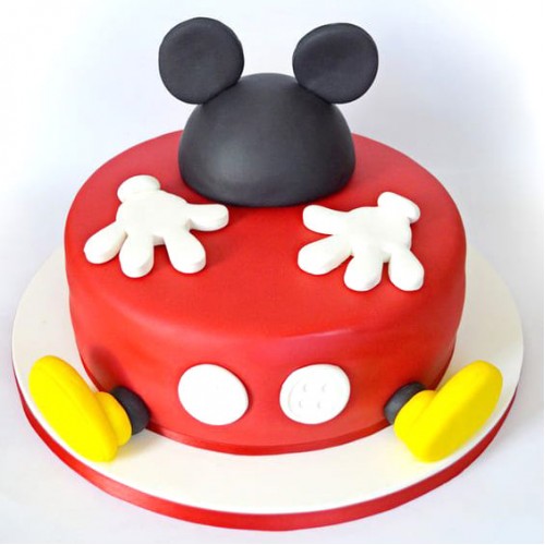 Mickey Mouse Baby Shower Cake Delivery in Ghaziabad