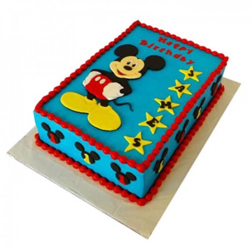 Mickey Mouse Designer Fondant Cake Delivery in Ghaziabad