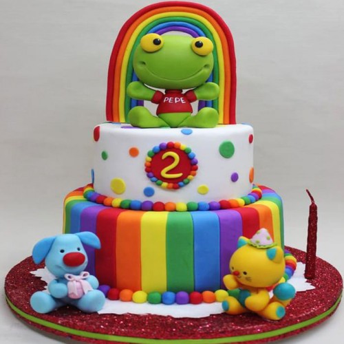 Pepe Frog Theme Customized Cake Delivery in Ghaziabad