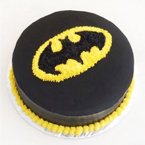 Round Batman Chocolate Cake Delivery in Ghaziabad