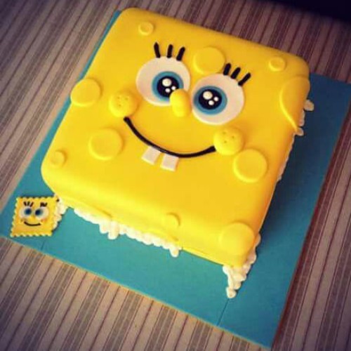 Sponge Bob Designer Cake Delivery in Ghaziabad Sponge Bob Designer Cake Delivery in Ghaziabad