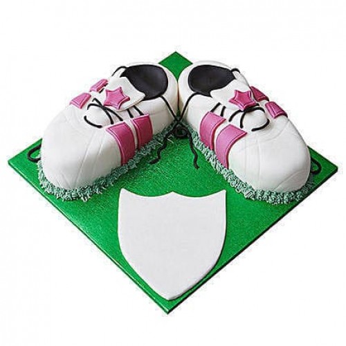 Sports Shoe Fondant Cake Delivery in Ghaziabad