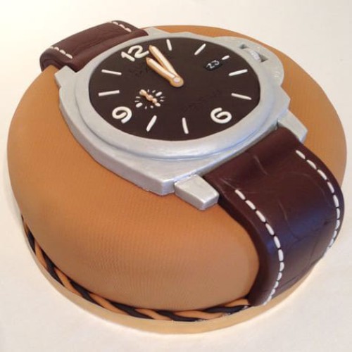 Wrist Watch Fondant Cake Delivery in Ghaziabad