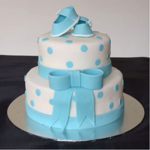 2 Tier Baby Shower Cake Delivery in Ghaziabad