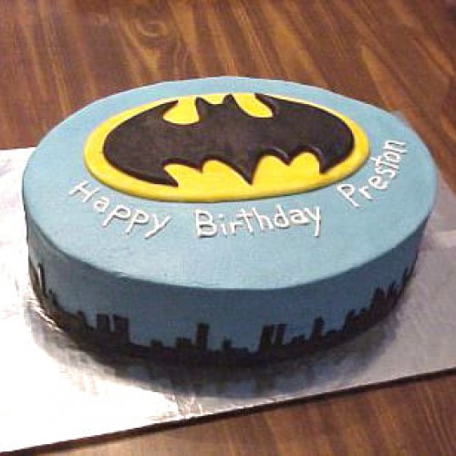 Batman Semi Fondant Cake Delivery in Ghaziabad