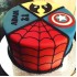 Cool Avengers Theme Fondant Cake