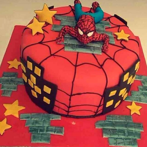 Cool Spiderman Designer Cake Delivery in Ghaziabad