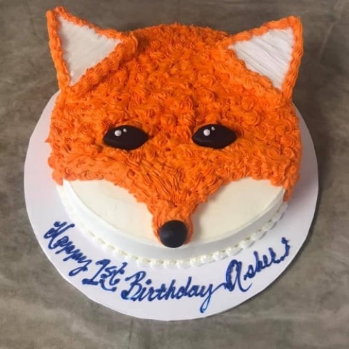 Fox Face Cream Cake Delivery in Ghaziabad
