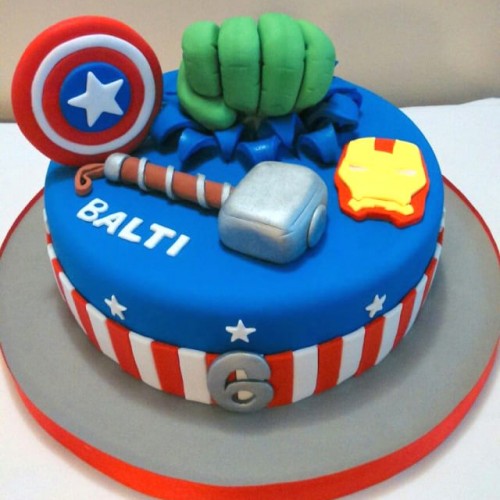 Marvel Avengers Designer Cake Delivery in Ghaziabad