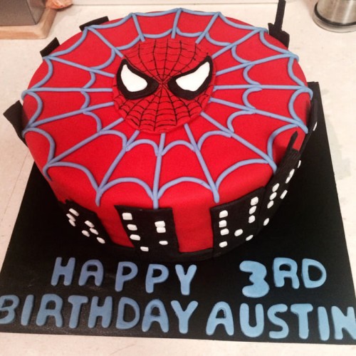 Spiderman Customized Cake Delivery in Ghaziabad
