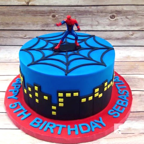 Spiderman Homecoming Cake Delivery in Ghaziabad