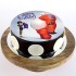 Baymax Chocolate Photo Cake