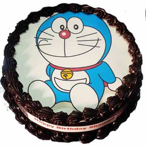 Doraemon Chocolate Photo Cake Delivery in Ghaziabad