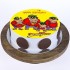 Duck Tales Photo Pineapple Cake
