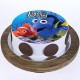Finding Nemo Pineapple Cake Delivery in Ghaziabad