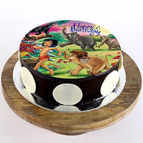 Jungle Book Chocolate Cake Delivery in Ghaziabad