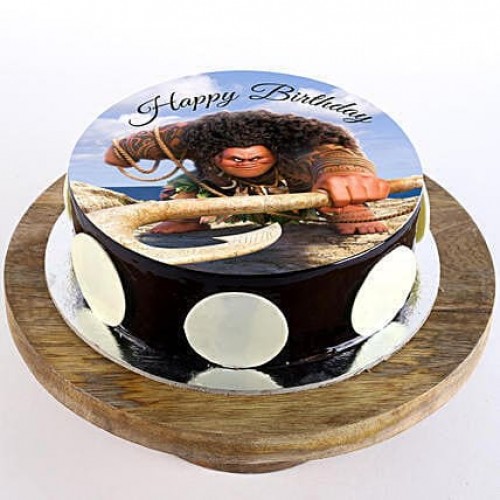 Maui Chocolate Photo Cake Delivery in Ghaziabad