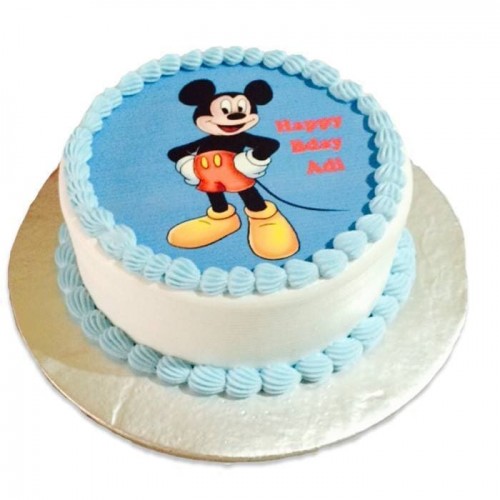 Mickey Mouse Photo Cake Delivery in Ghaziabad