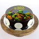 Ninja Turtles Chocolate Photo Cake Delivery in Ghaziabad