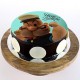 Popeye Cartoon Chocolate Photo Cake Delivery in Ghaziabad